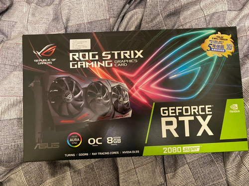 ASUS ROG-STRIX-RTX2080S-A8G-GAMING RTX 2080 SUPER 8GB Graphics Card