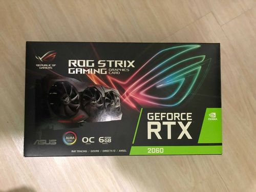 ASUS NVIDIA GeForce RTX 2060 8GB GDDR6 Graphics Card