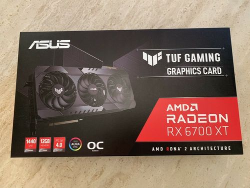 ASUS AMD Radeon RX 6700 XT TUF GAMING OC 12GB GDDR6 Graphics Card
